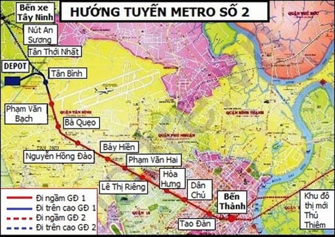 Ông Đinh La Thăng: TP. HCM sẽ đẩy nhanh tiến độ tuyến metro số 2