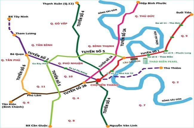 41.607 tỉ đồng xây dựng tuyến metro số 5 TP.HCM