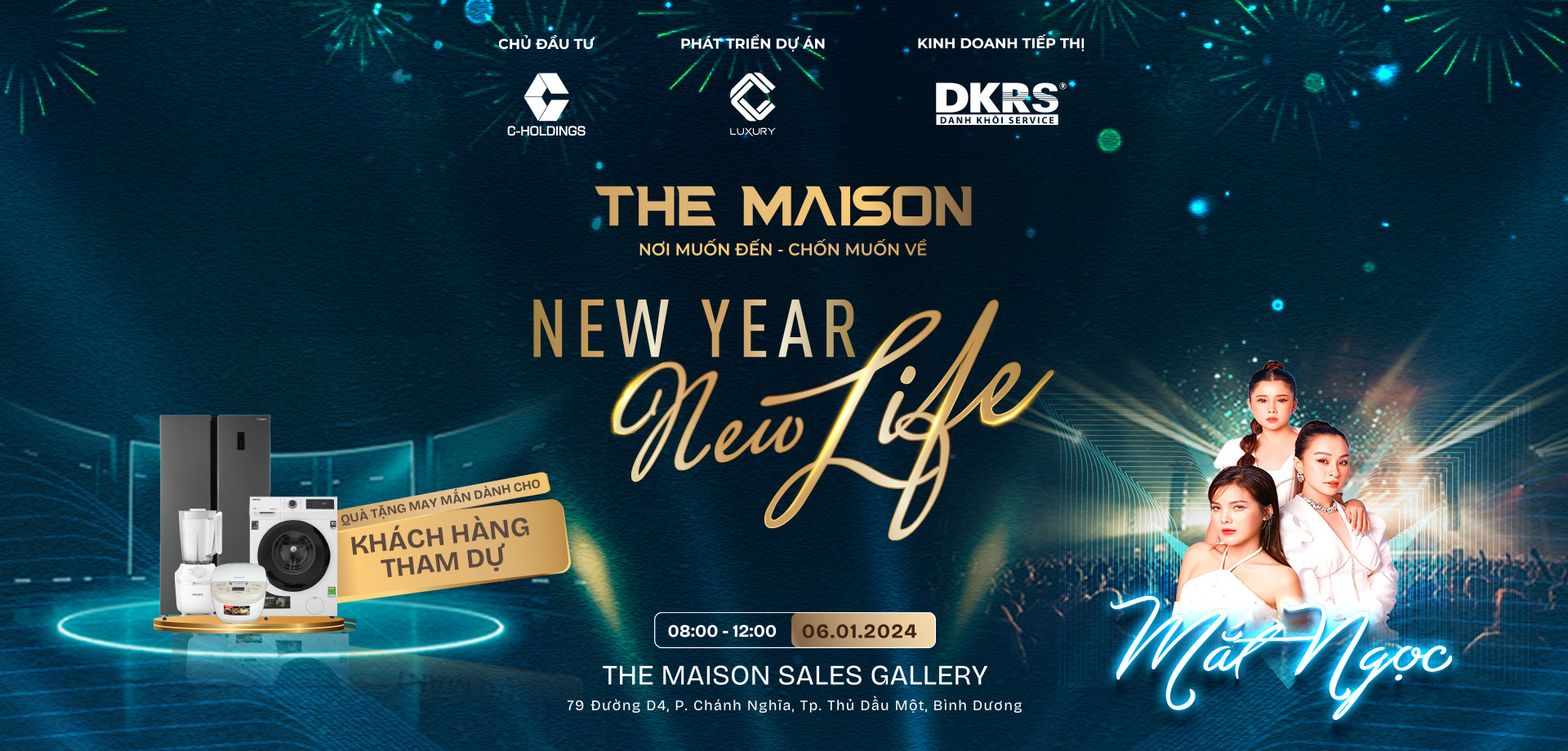 Sự kiện mở bán The Maison 01.2024