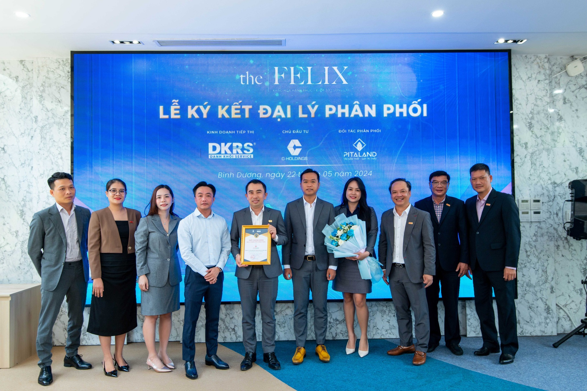 LỄ KÝ KẾT ĐẠI LÝ PHÂN PHỐI DỰ ÁN THE FELIX