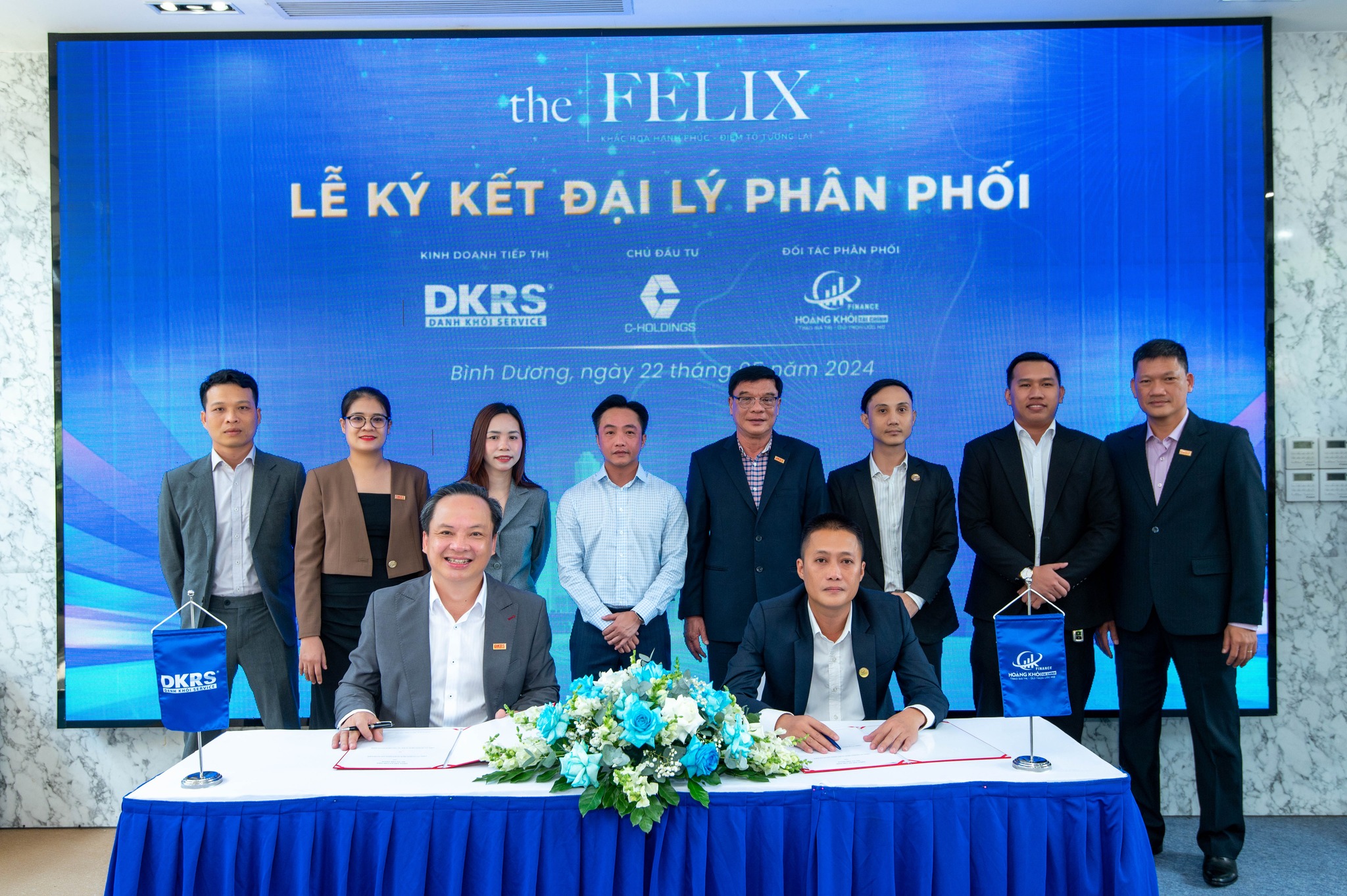 LỄ KÝ KẾT ĐẠI LÝ PHÂN PHỐI DỰ ÁN THE FELIX