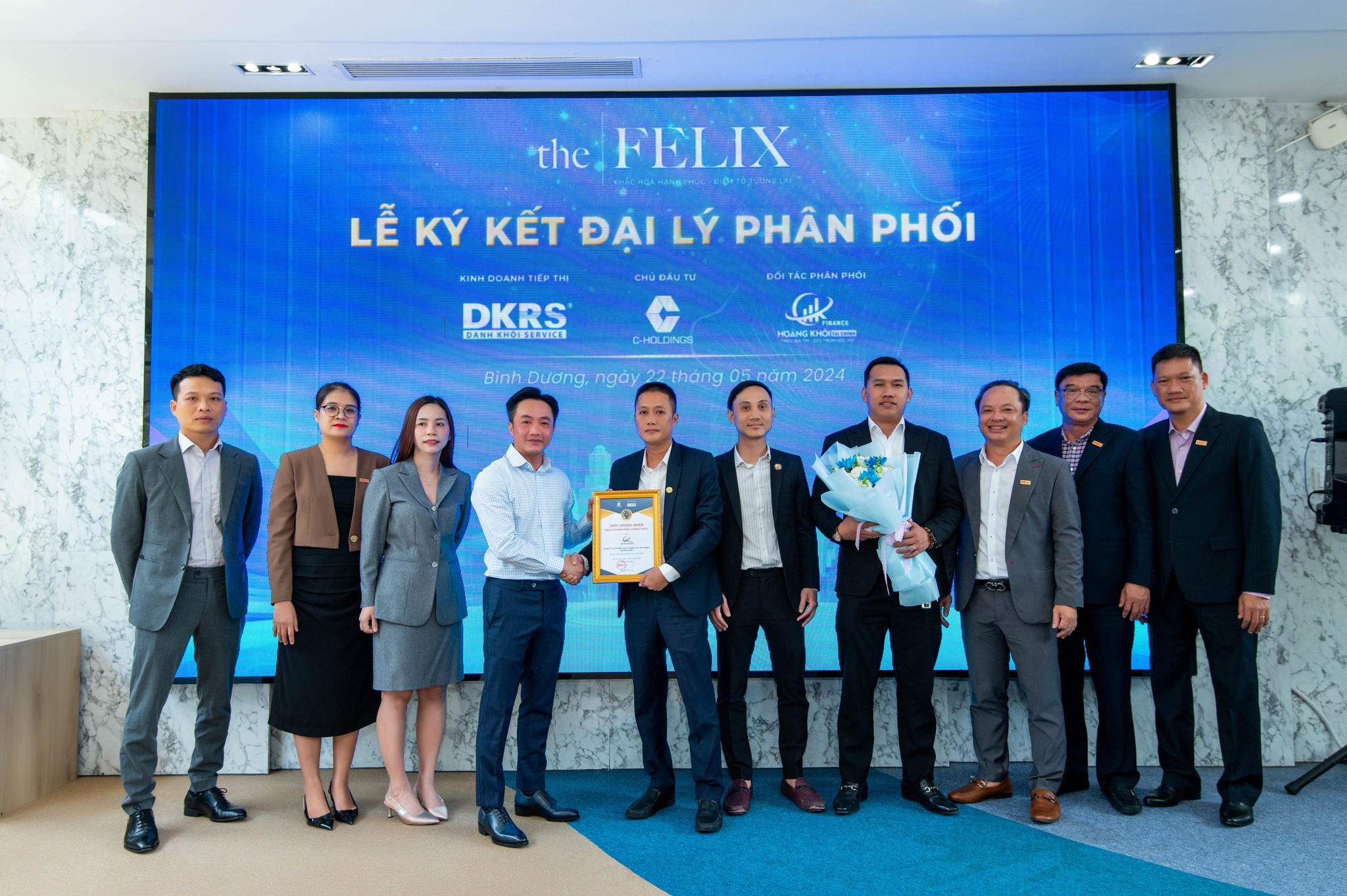 LỄ KÝ KẾT ĐẠI LÝ PHÂN PHỐI DỰ ÁN THE FELIX