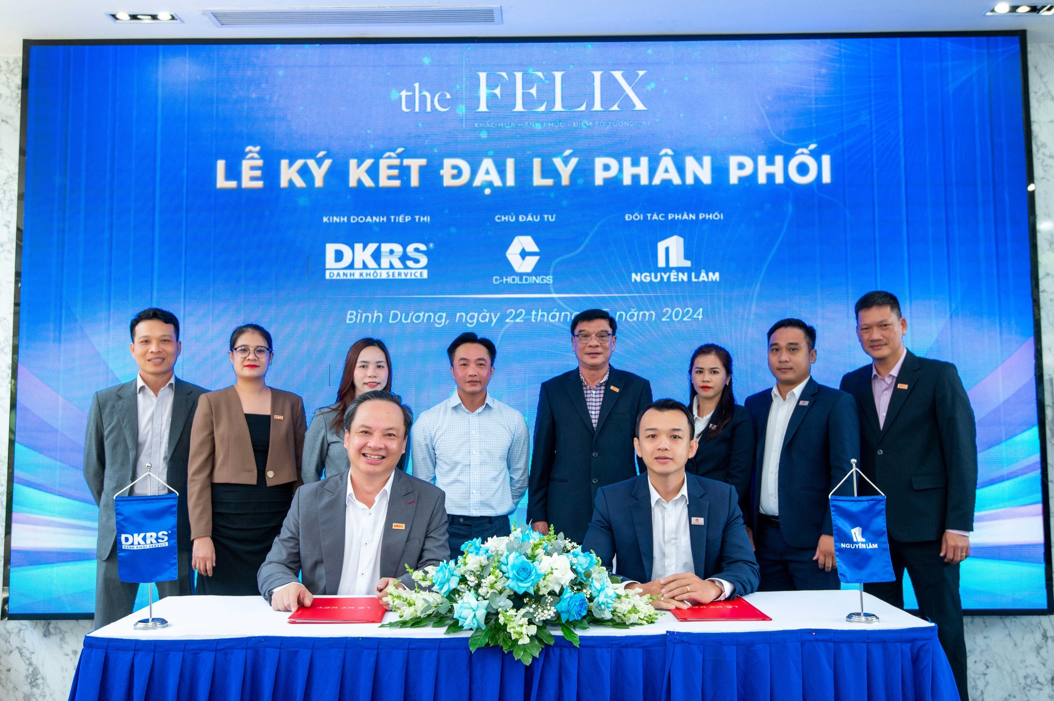 LỄ KÝ KẾT ĐẠI LÝ PHÂN PHỐI DỰ ÁN THE FELIX