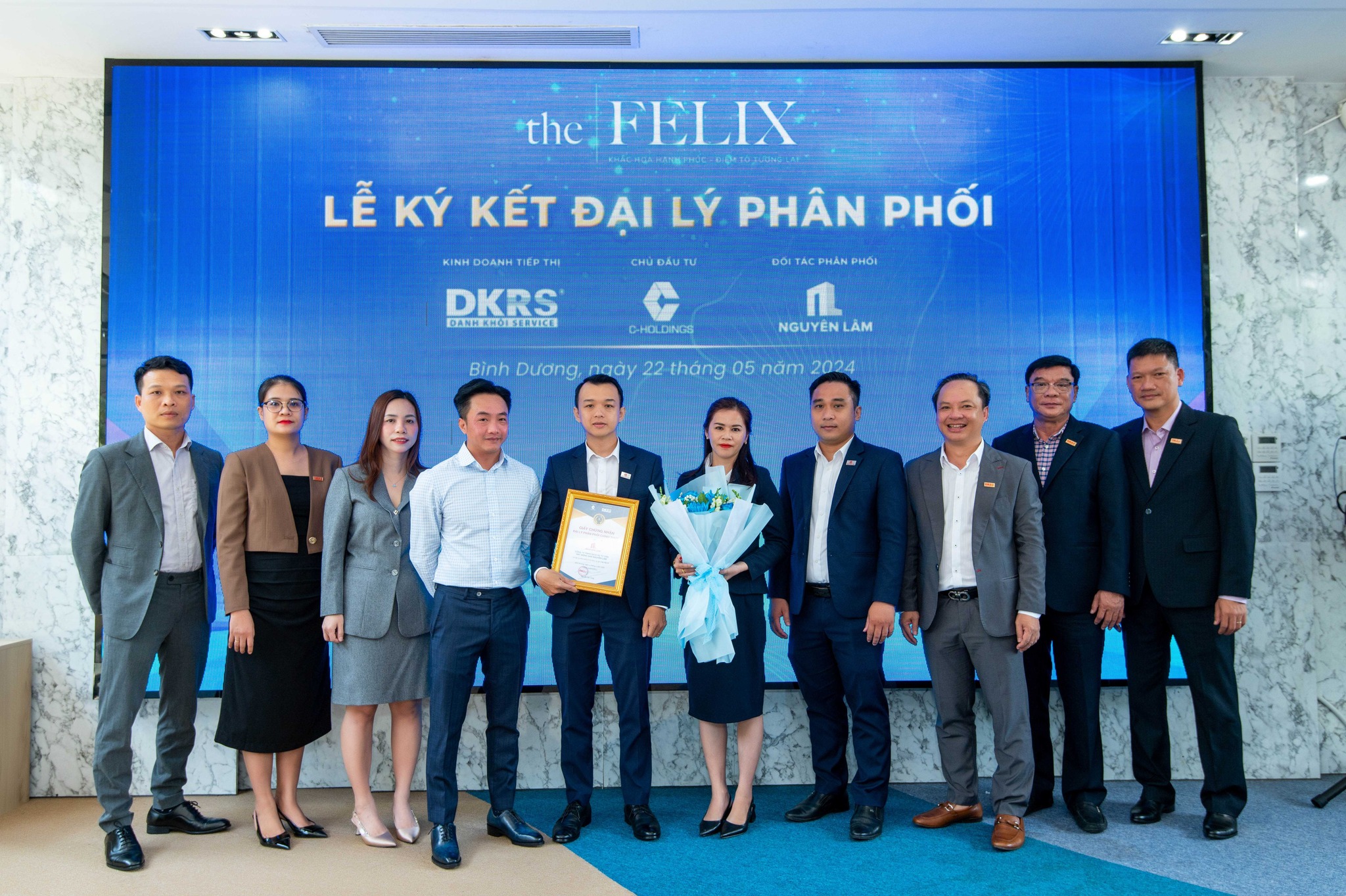 LỄ KÝ KẾT ĐẠI LÝ PHÂN PHỐI DỰ ÁN THE FELIX