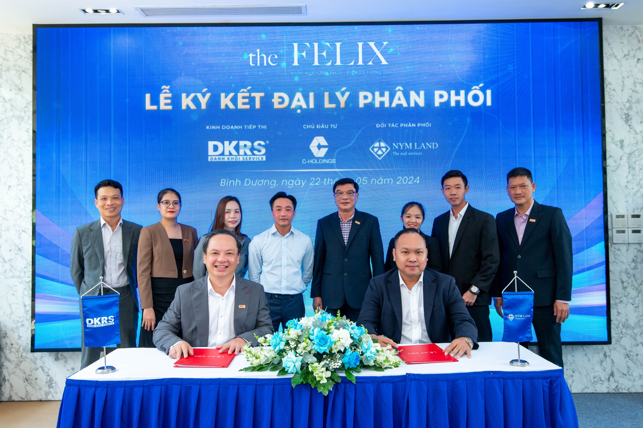 LỄ KÝ KẾT ĐẠI LÝ PHÂN PHỐI DỰ ÁN THE FELIX