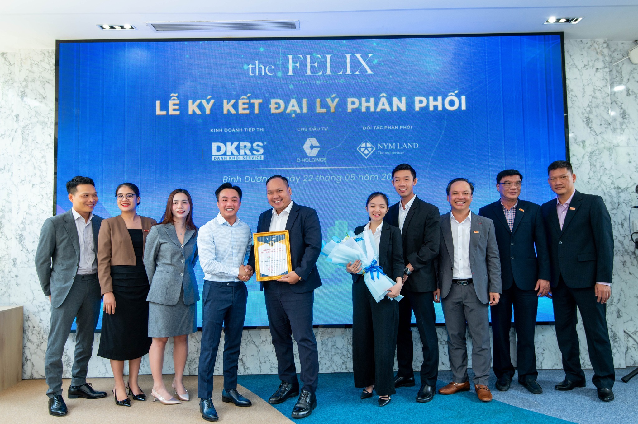 LỄ KÝ KẾT ĐẠI LÝ PHÂN PHỐI DỰ ÁN THE FELIX