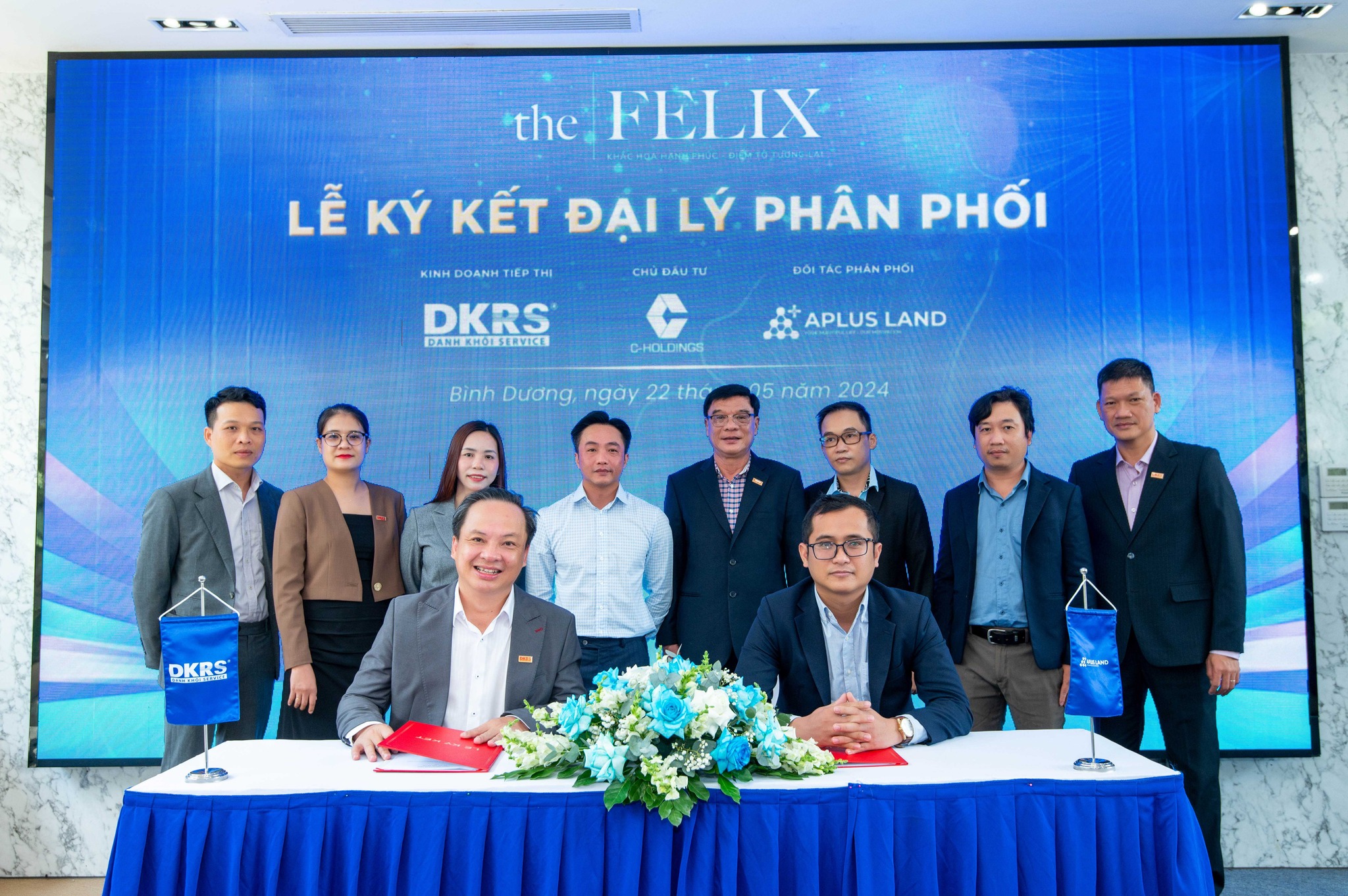 LỄ KÝ KẾT ĐẠI LÝ PHÂN PHỐI DỰ ÁN THE FELIX