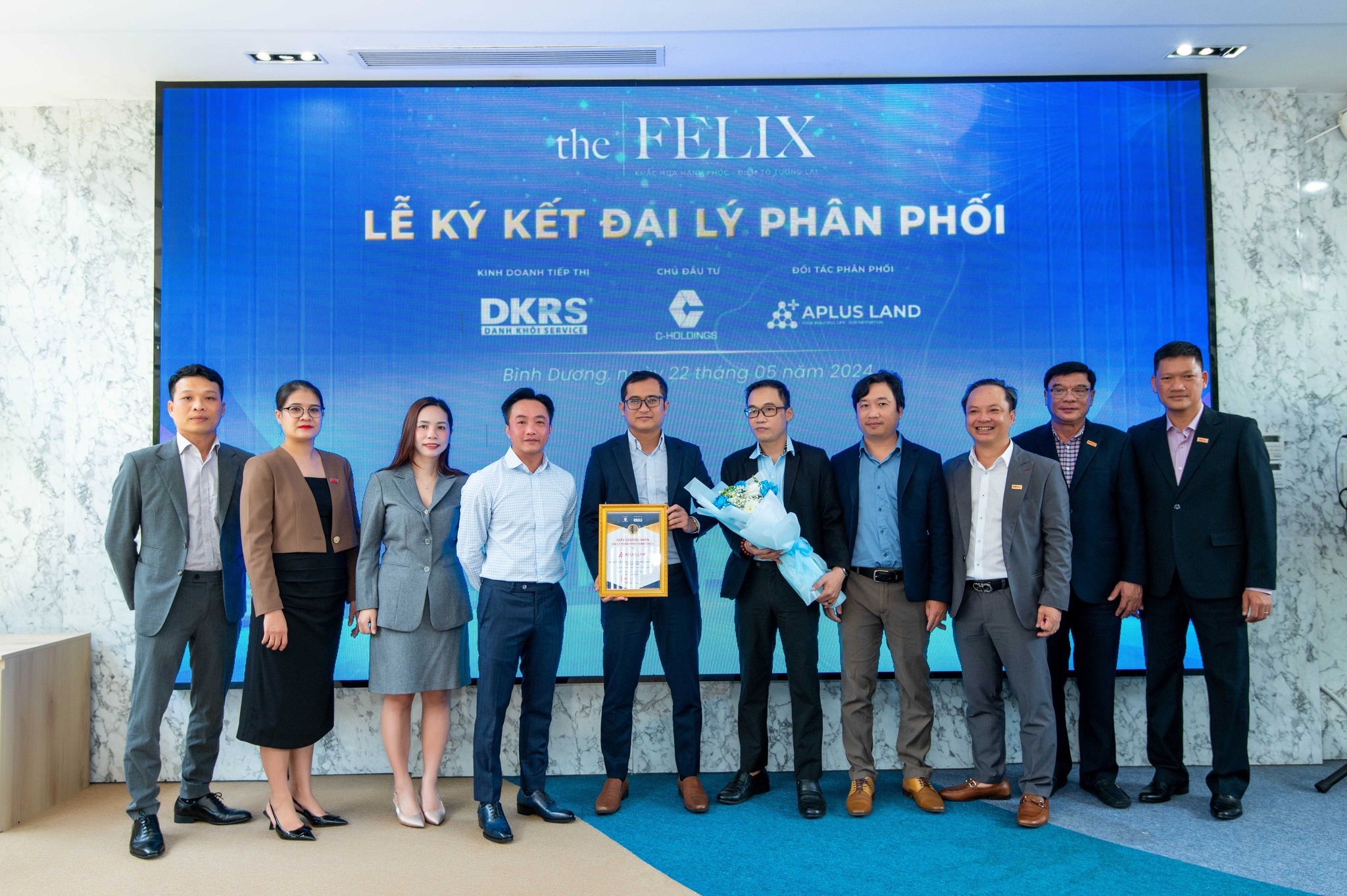 LỄ KÝ KẾT ĐẠI LÝ PHÂN PHỐI DỰ ÁN THE FELIX