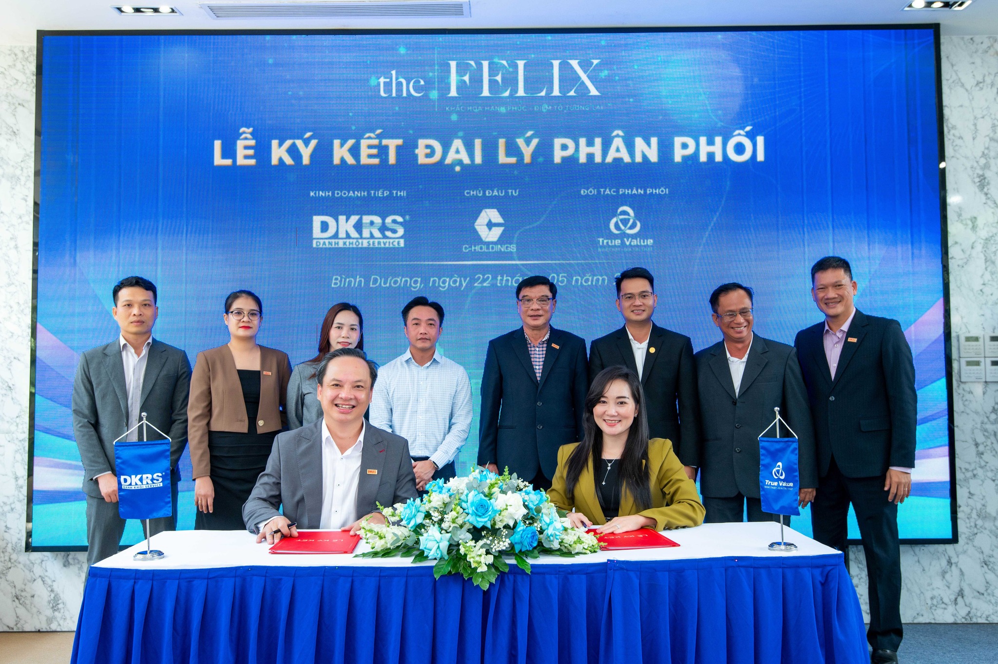 LỄ KÝ KẾT ĐẠI LÝ PHÂN PHỐI DỰ ÁN THE FELIX