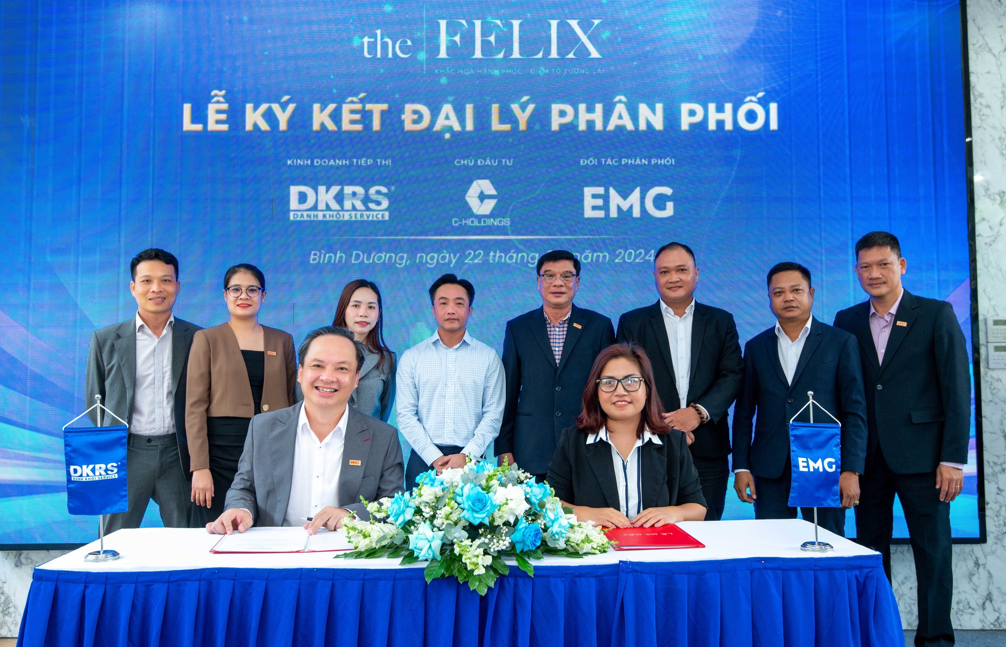 LỄ KÝ KẾT ĐẠI LÝ PHÂN PHỐI DỰ ÁN THE FELIX