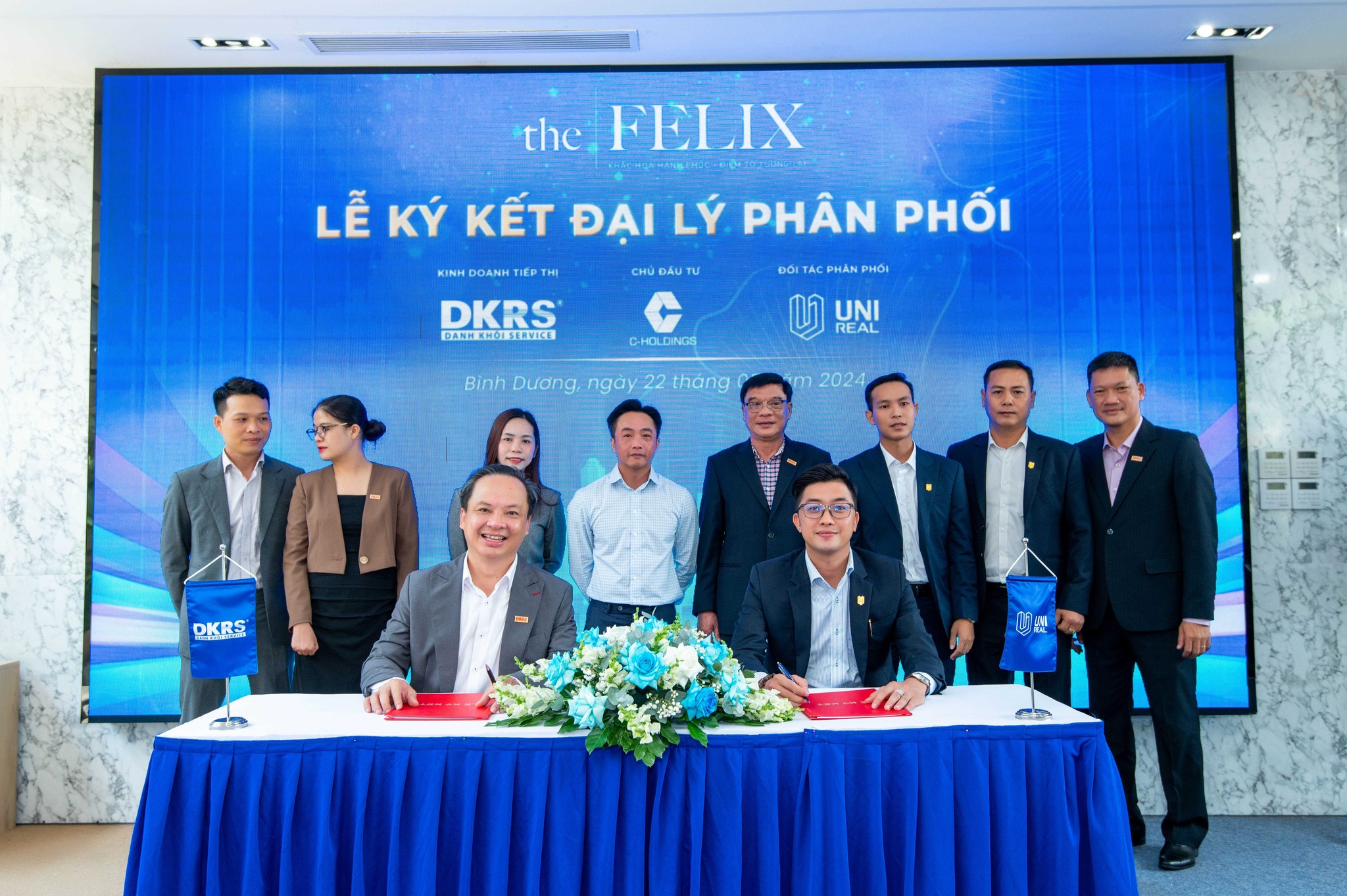 LỄ KÝ KẾT ĐẠI LÝ PHÂN PHỐI DỰ ÁN THE FELIX