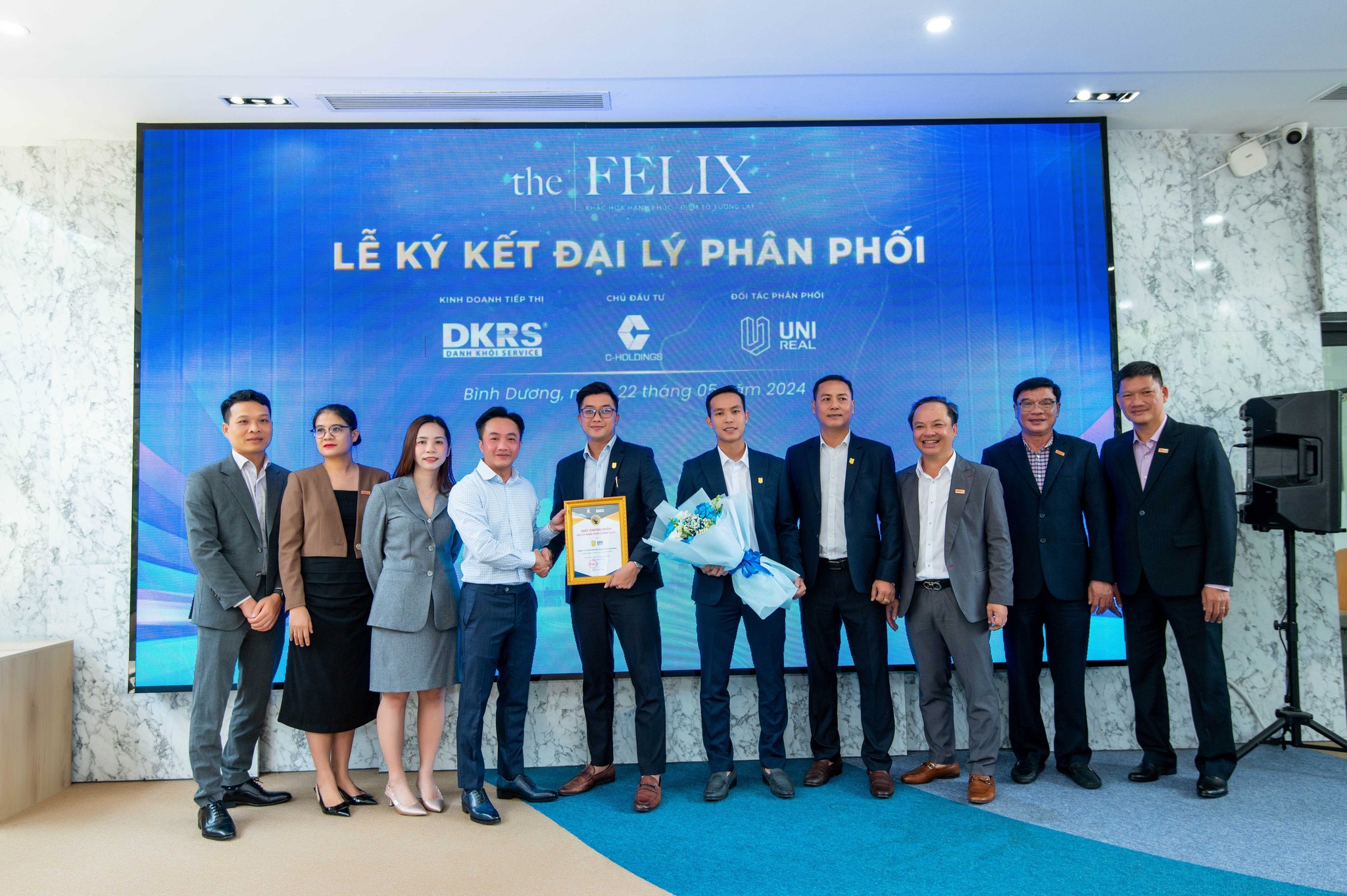 LỄ KÝ KẾT ĐẠI LÝ PHÂN PHỐI DỰ ÁN THE FELIX