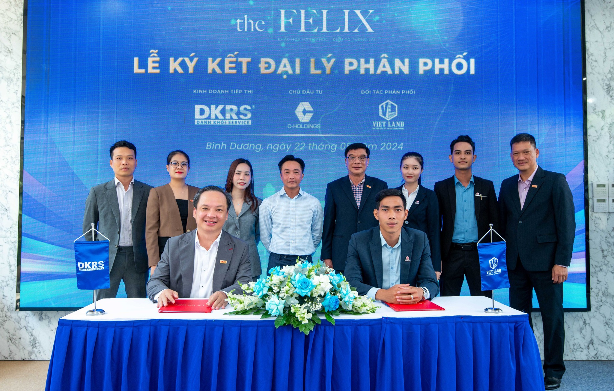 LỄ KÝ KẾT ĐẠI LÝ PHÂN PHỐI DỰ ÁN THE FELIX