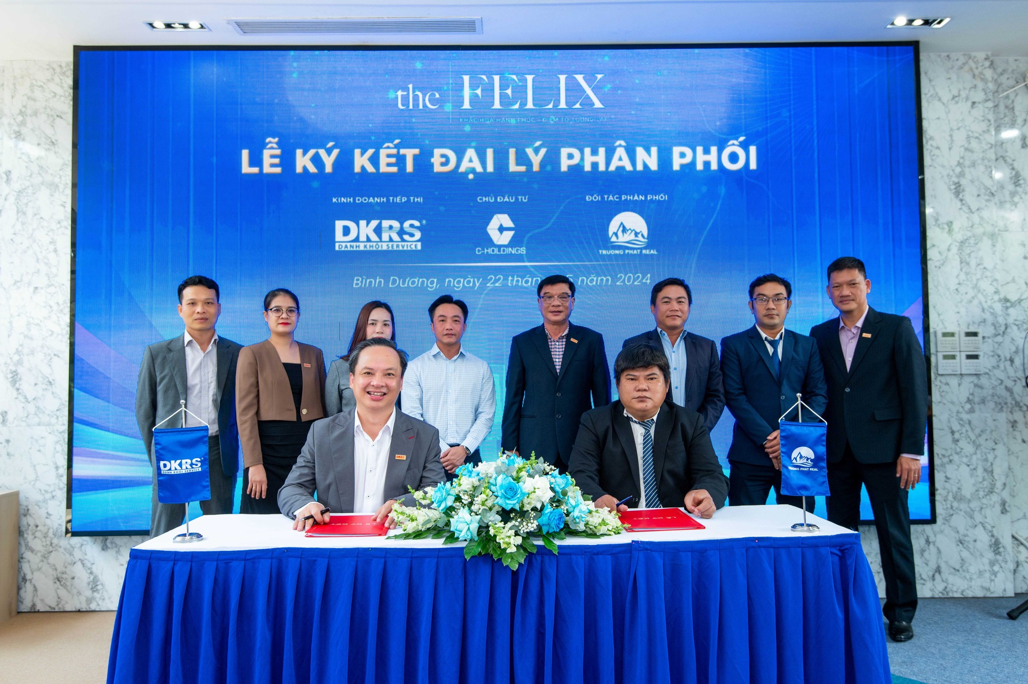 LỄ KÝ KẾT ĐẠI LÝ PHÂN PHỐI DỰ ÁN THE FELIX