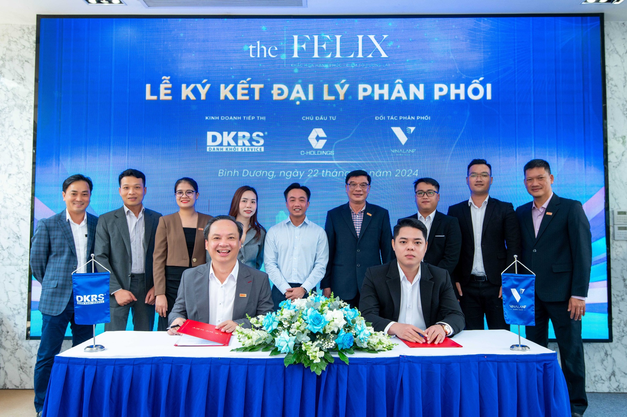 LỄ KÝ KẾT ĐẠI LÝ PHÂN PHỐI DỰ ÁN THE FELIX