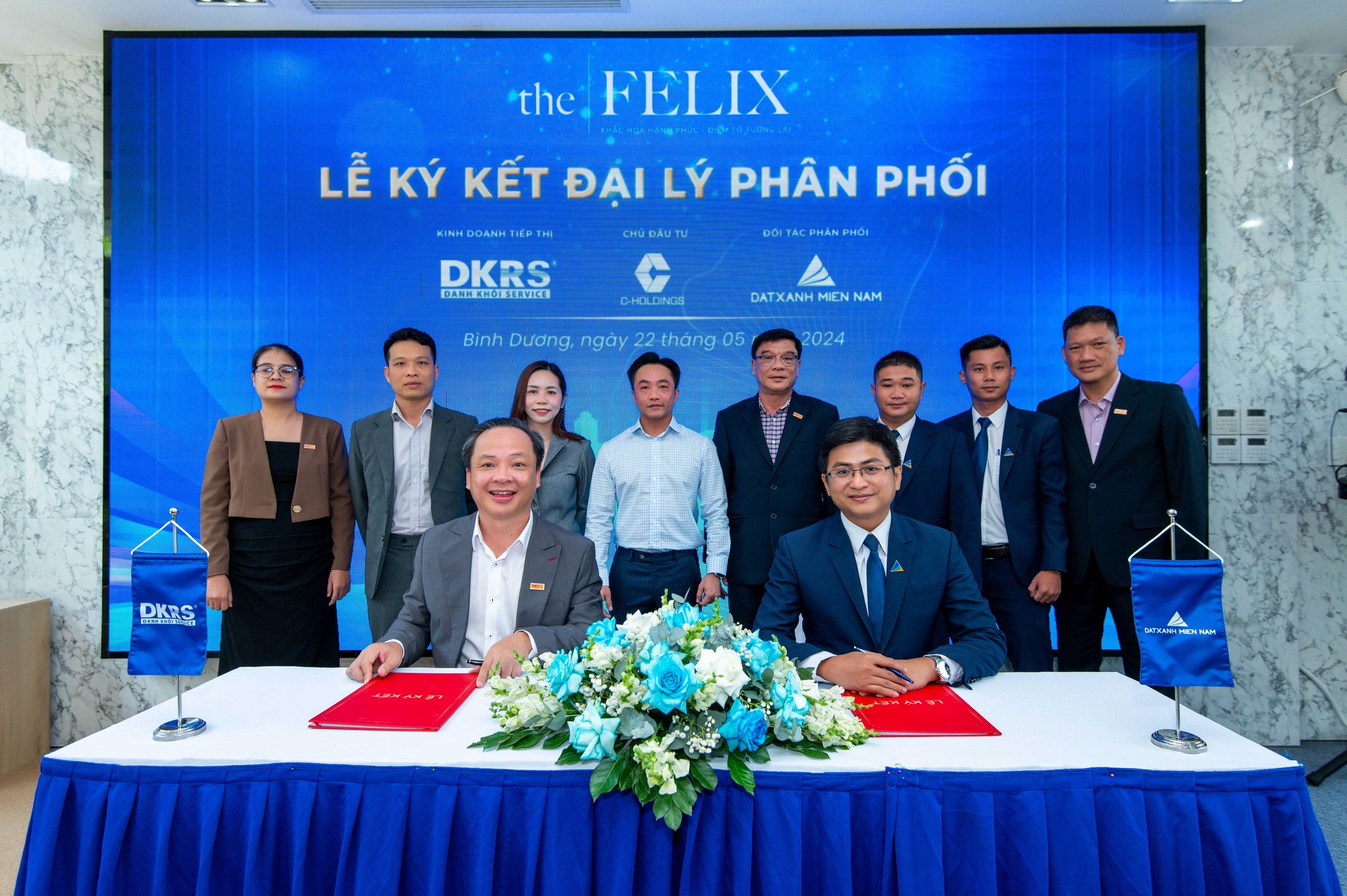 LỄ KÝ KẾT ĐẠI LÝ PHÂN PHỐI DỰ ÁN THE FELIX