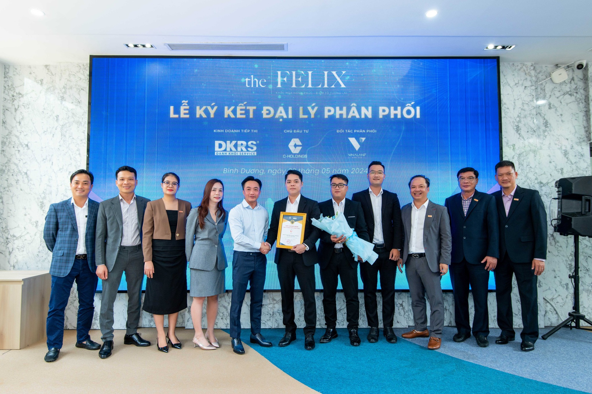 LỄ KÝ KẾT ĐẠI LÝ PHÂN PHỐI DỰ ÁN THE FELIX