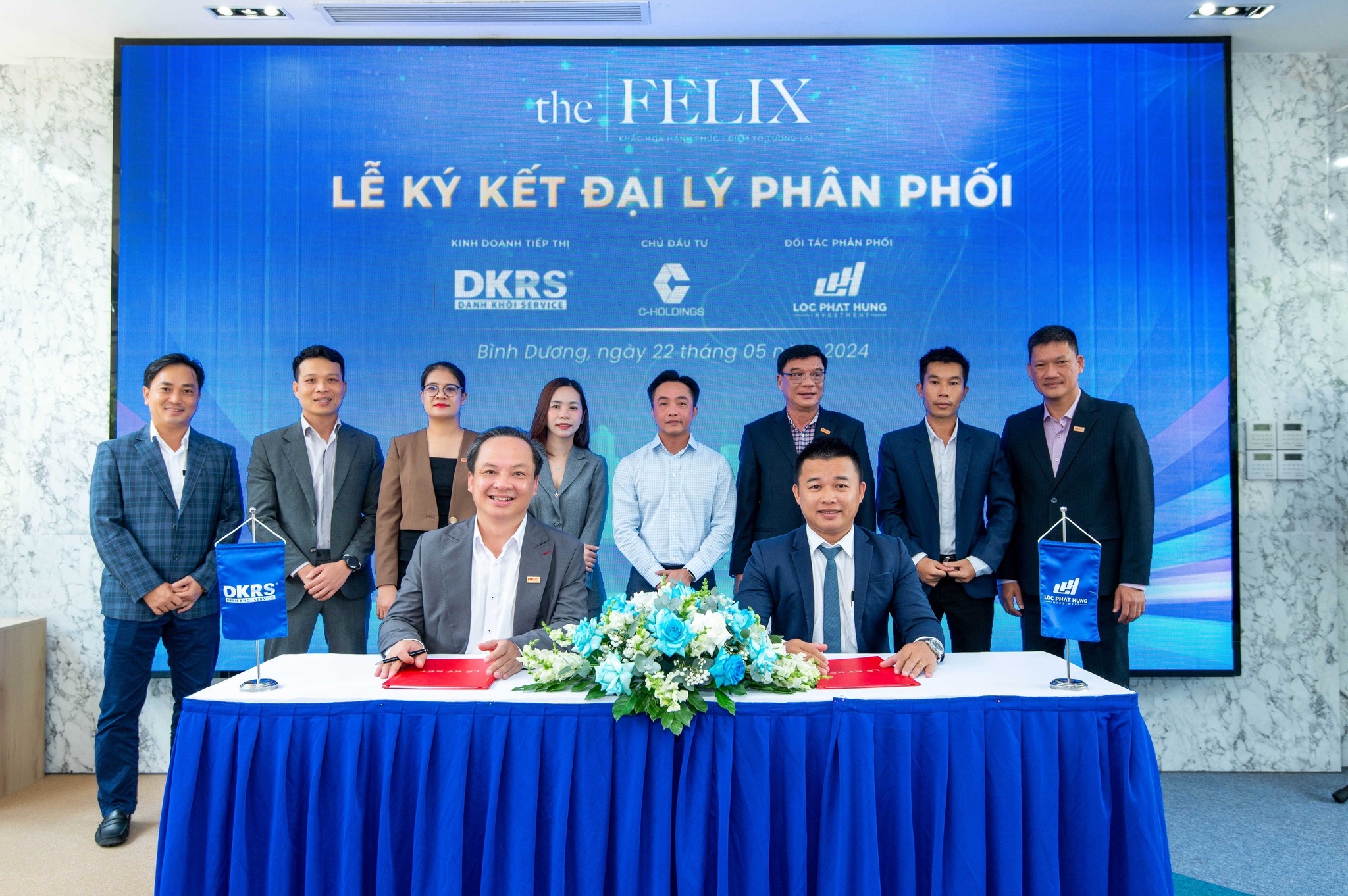 LỄ KÝ KẾT ĐẠI LÝ PHÂN PHỐI DỰ ÁN THE FELIX