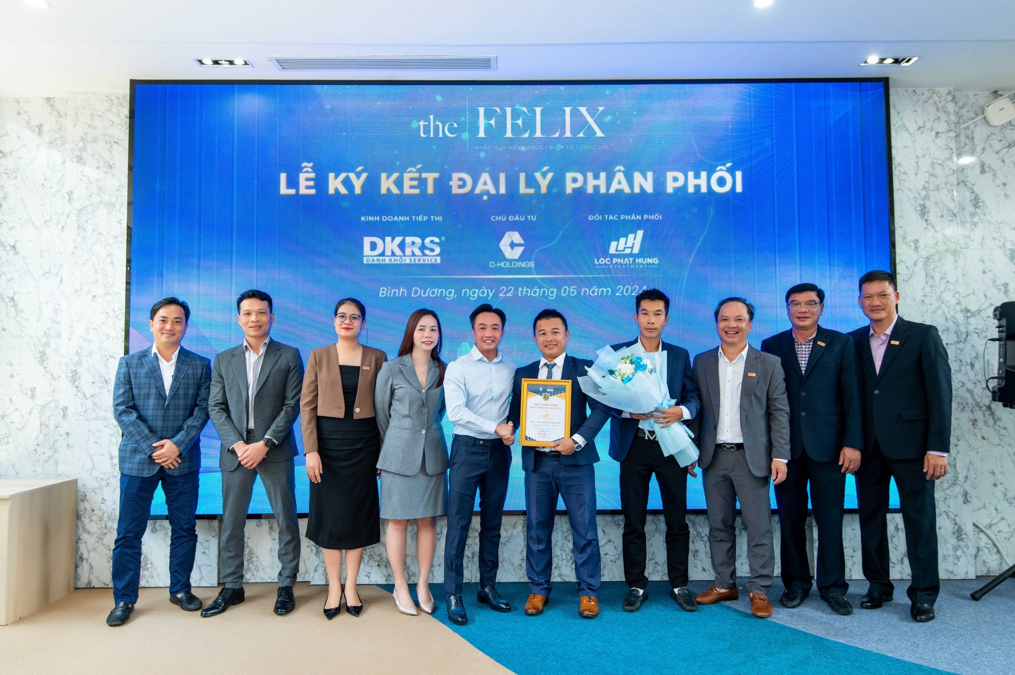 LỄ KÝ KẾT ĐẠI LÝ PHÂN PHỐI DỰ ÁN THE FELIX