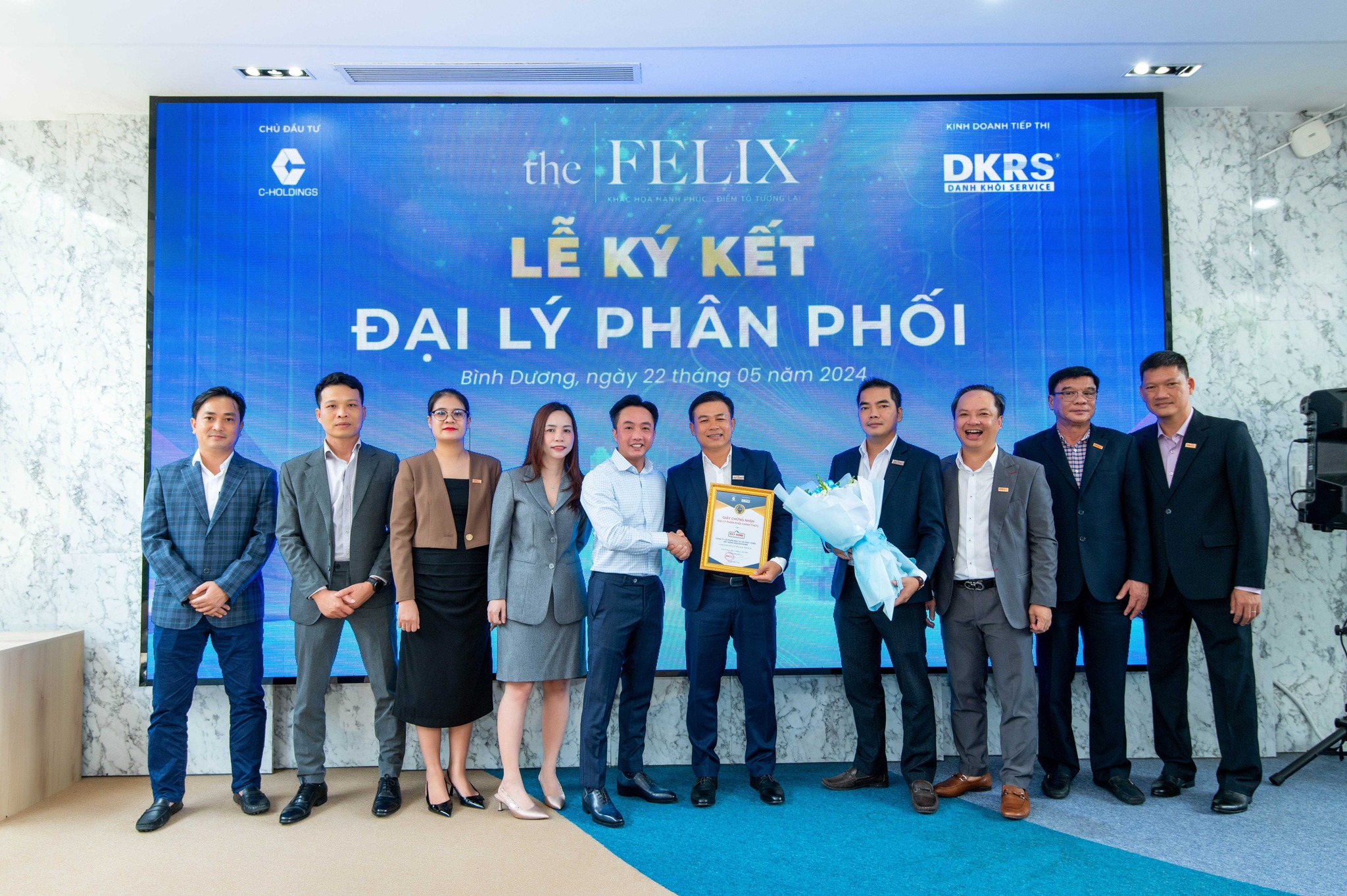 LỄ KÝ KẾT ĐẠI LÝ PHÂN PHỐI DỰ ÁN THE FELIX