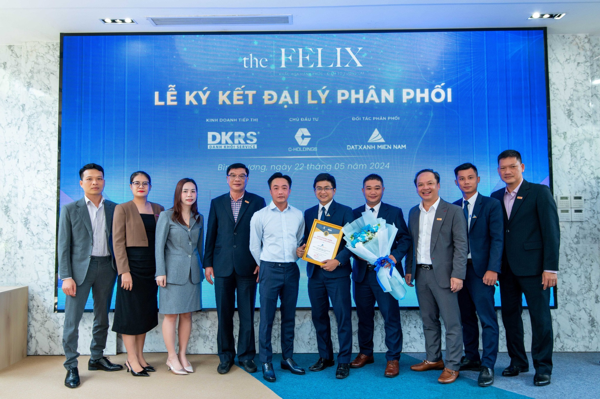 LỄ KÝ KẾT ĐẠI LÝ PHÂN PHỐI DỰ ÁN THE FELIX