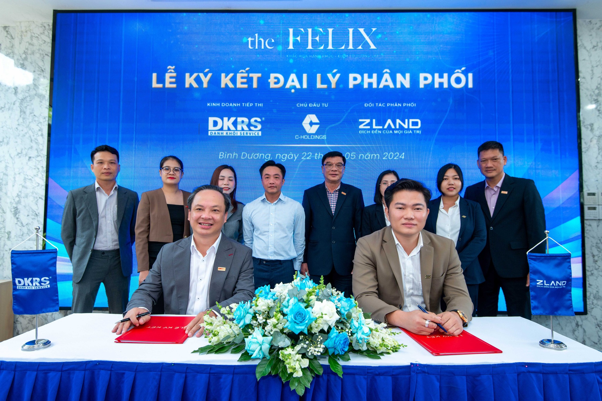 LỄ KÝ KẾT ĐẠI LÝ PHÂN PHỐI DỰ ÁN THE FELIX