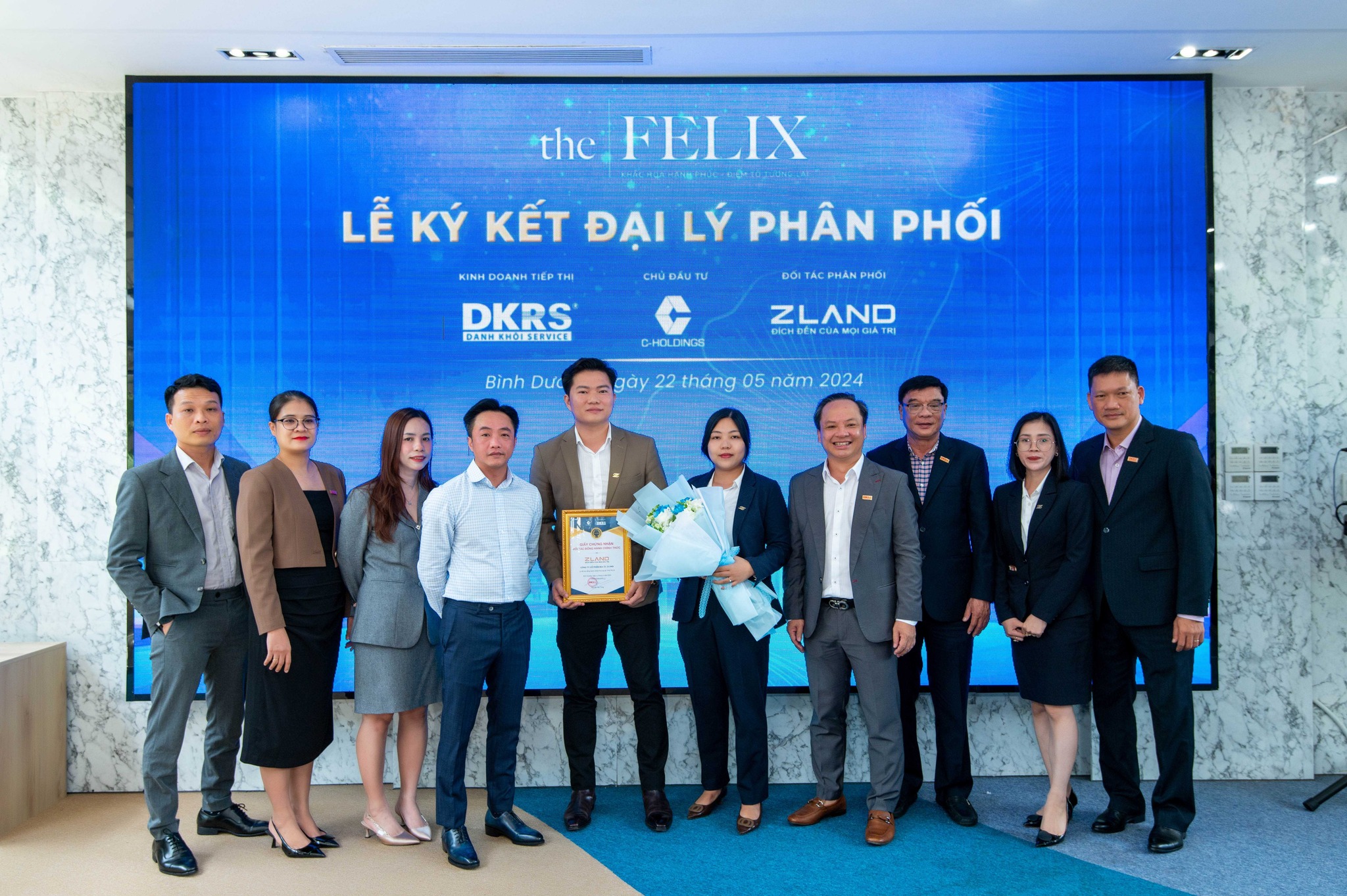 LỄ KÝ KẾT ĐẠI LÝ PHÂN PHỐI DỰ ÁN THE FELIX