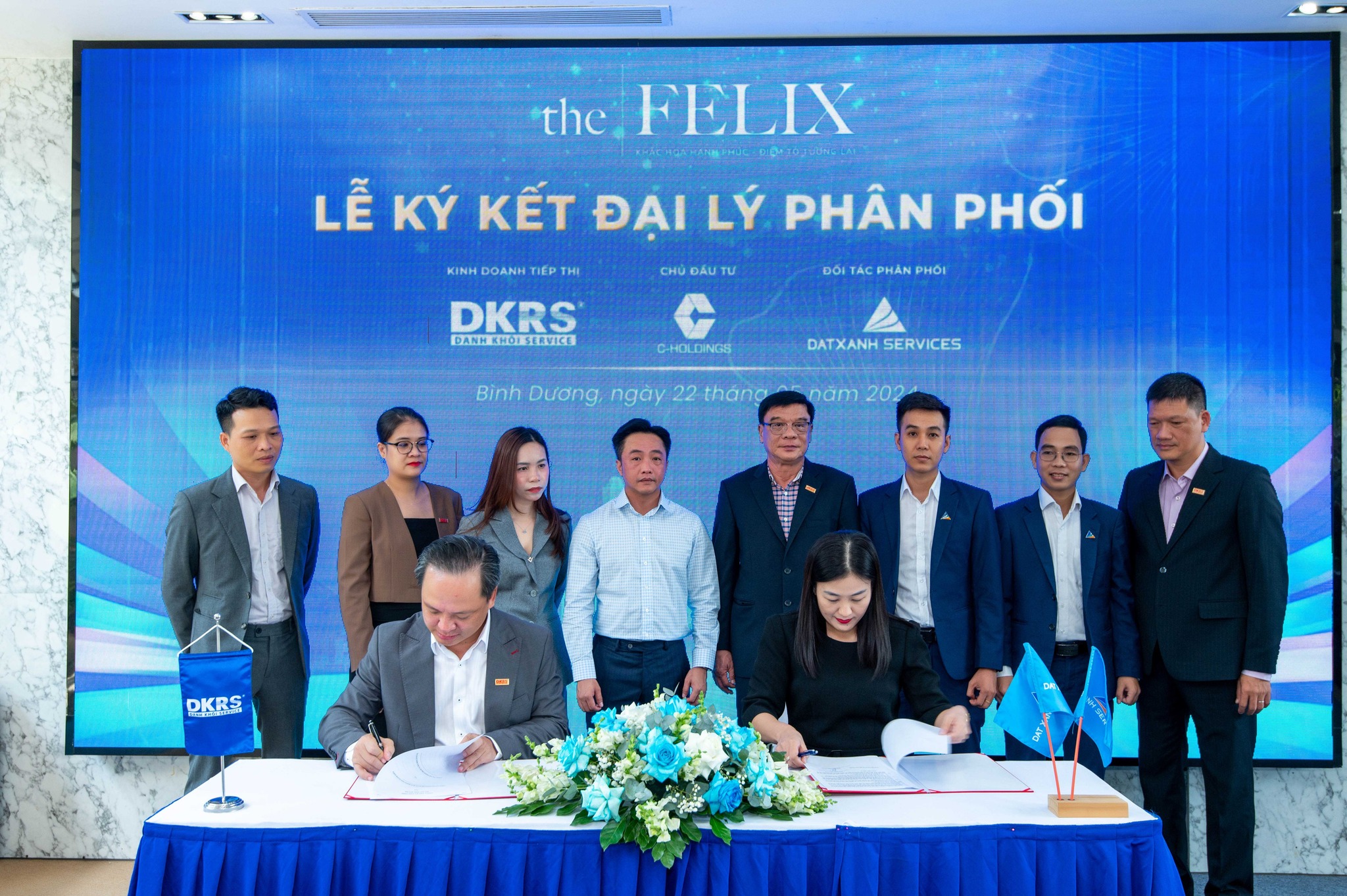 LỄ KÝ KẾT ĐẠI LÝ PHÂN PHỐI DỰ ÁN THE FELIX