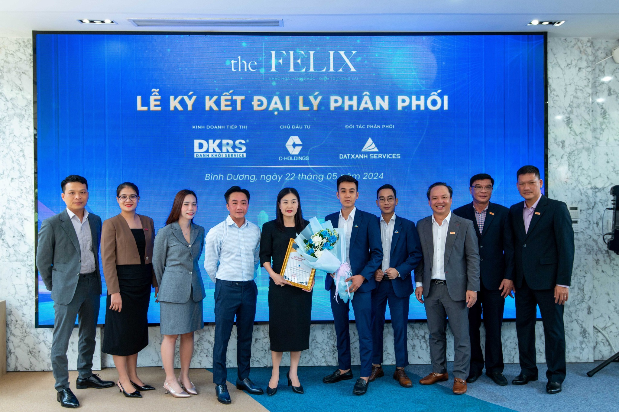 LỄ KÝ KẾT ĐẠI LÝ PHÂN PHỐI DỰ ÁN THE FELIX