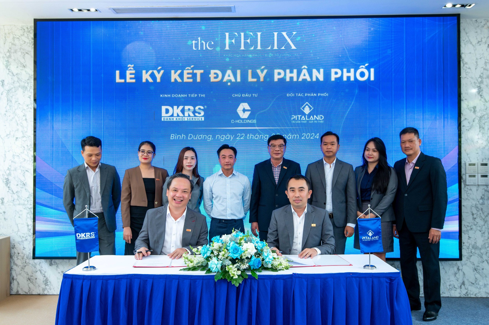 LỄ KÝ KẾT ĐẠI LÝ PHÂN PHỐI DỰ ÁN THE FELIX