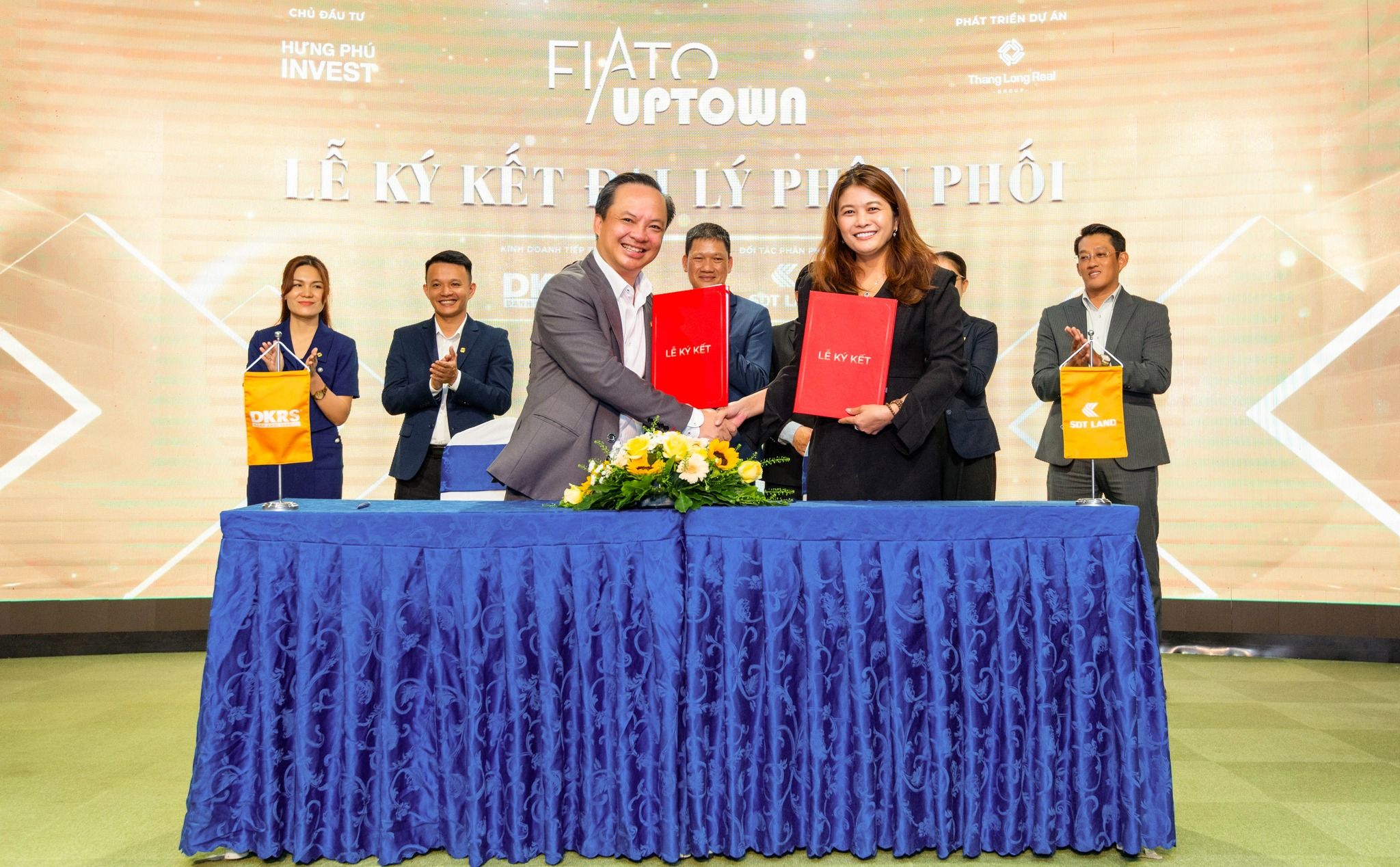 KÝ KẾT ĐẠI LÝ PHÂN PHỐI DỰ ÁN CĂN HỘ FIATO UPTOWN