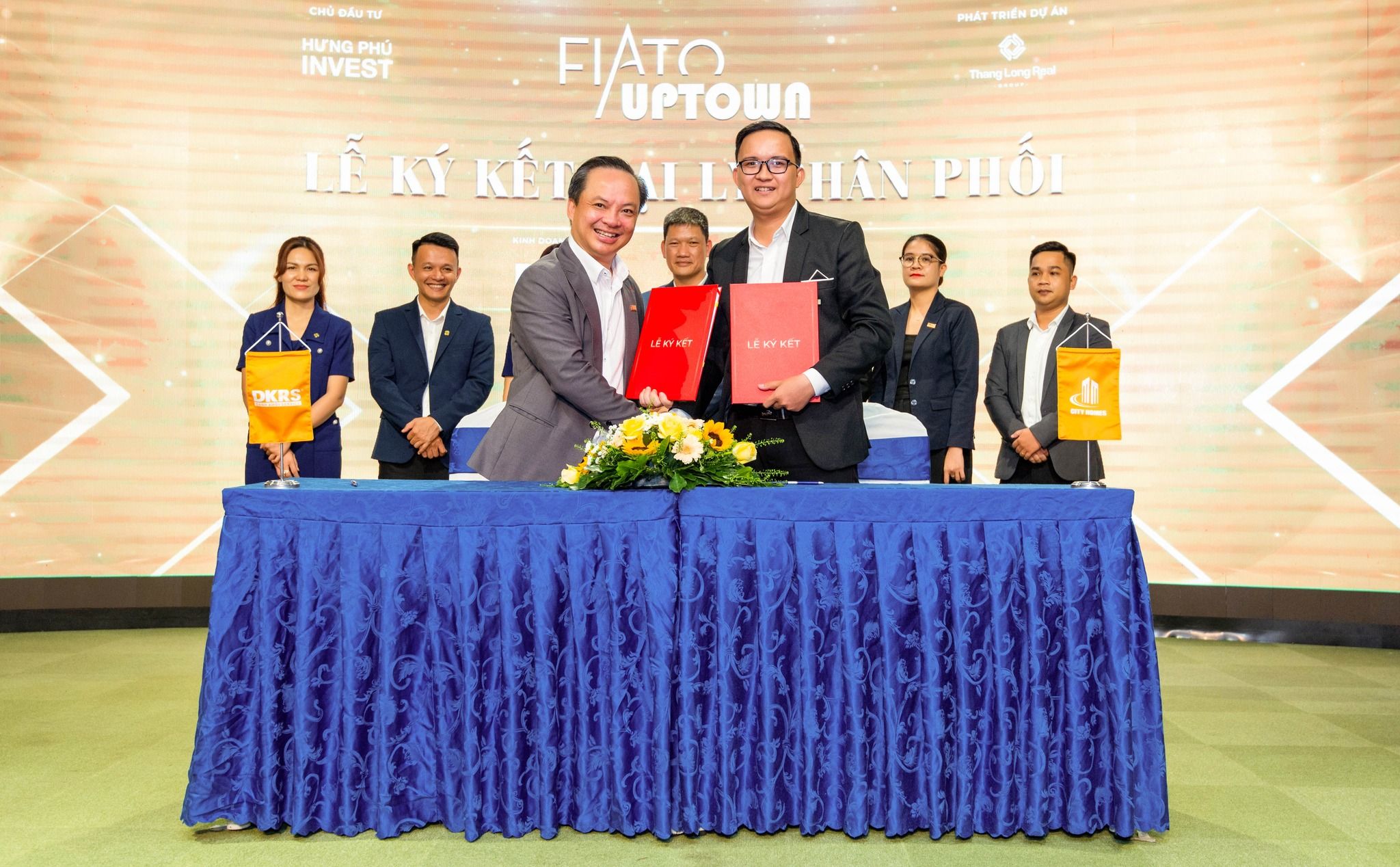 KÝ KẾT ĐẠI LÝ PHÂN PHỐI DỰ ÁN CĂN HỘ FIATO UPTOWN