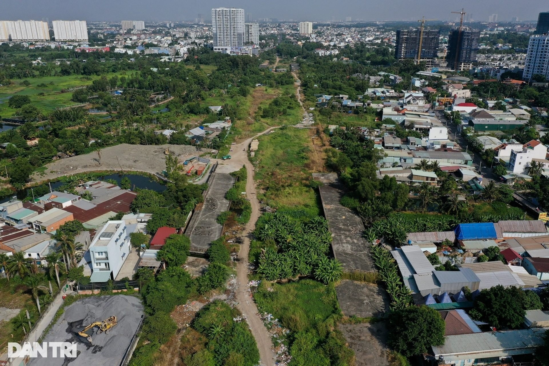 Đoạn nối từ nút giao Gò Dưa - Vành đai 2 TPHCM (TP Thủ Đức) đến ngã ba Độc Lập giáp Bình Dương sẽ là đường dẫn cao tốc (Ảnh: Nam Anh).