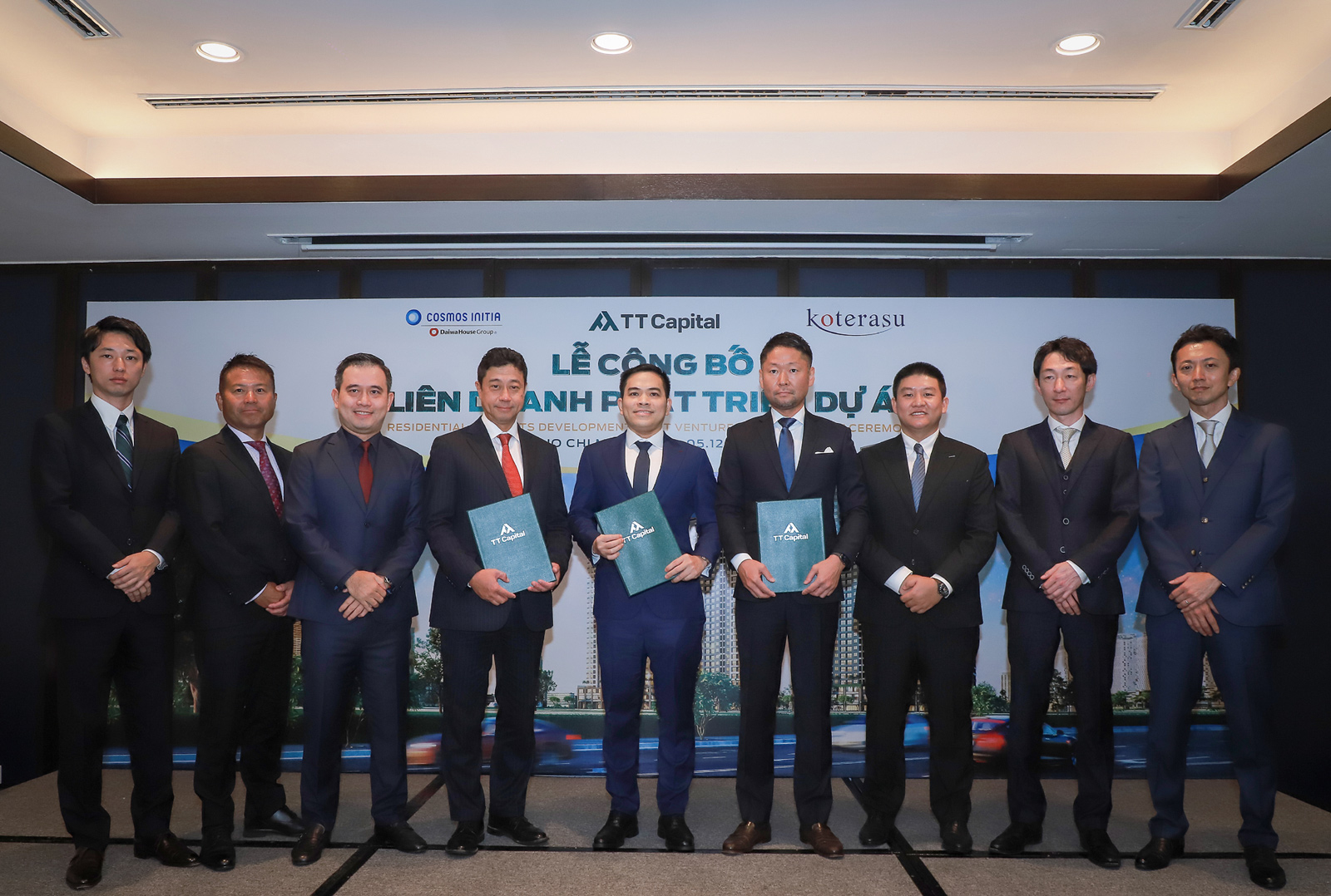 Lien doanh Cosmos Initia (thanh vien cua Daiwa House Group) - TT Capital - Koterasu Group