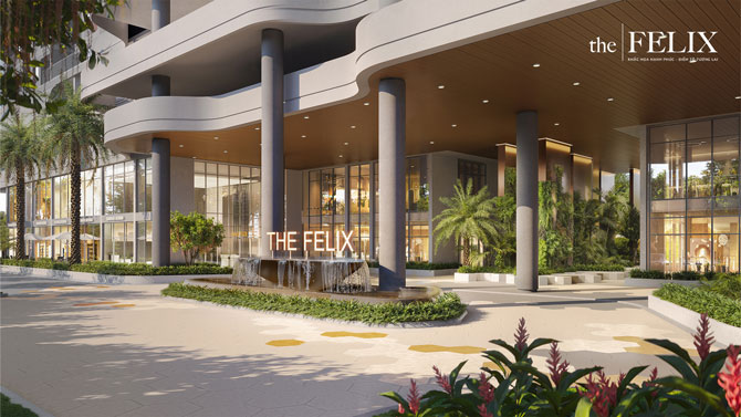 Căn hộ The Felix có mức giá dự kiến chỉ từ 1,48 tỷ/căn