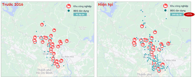Các dự án nhà ở tại Bình Dương phát triển liền theo các KCN. Batdongsan.com.vn