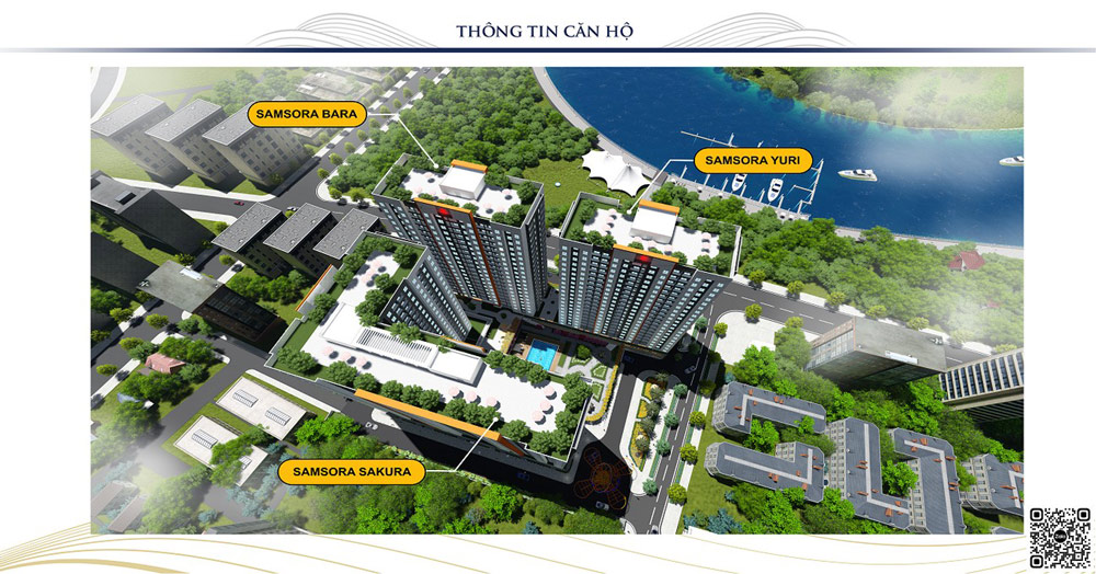 Mặt bằng tổng thể chung cư Samora