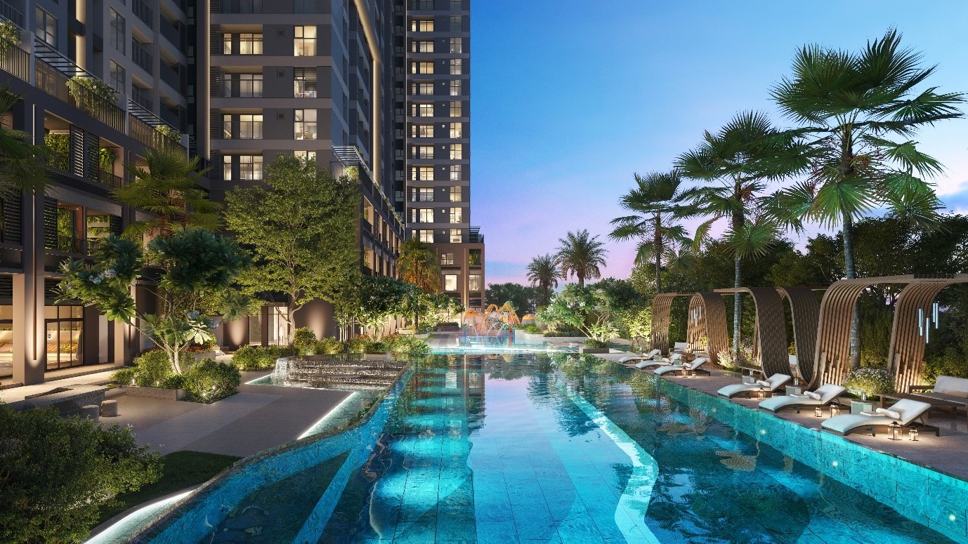 Ho boi muoi khoang Galaxy Pool