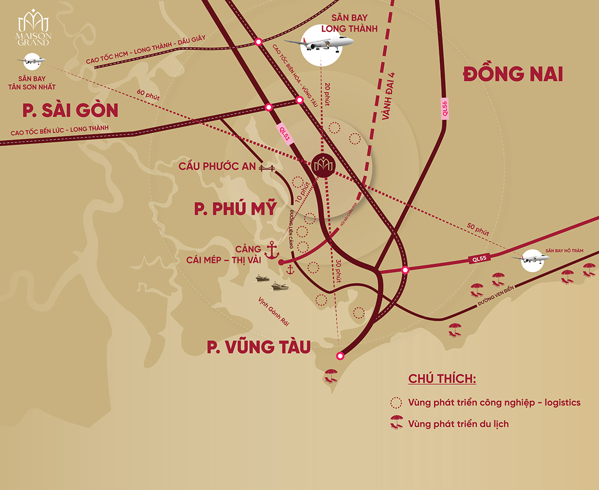 Map Maison Grand
