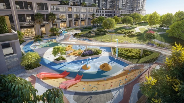 Công viên đa thế hệ Amazone Park là tiện ích độc đáo kết nối cảm xúc đa thế hệ trong gia đình