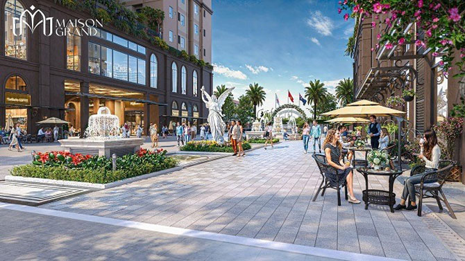 Không gian kết nối cộng đồng tinh hoa quốc tế tại Maison Grand