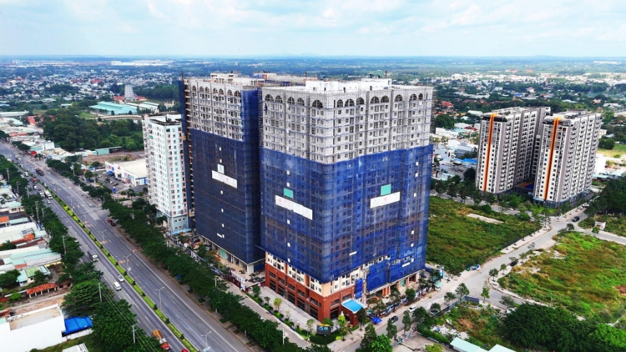 Maison Grand: Dự án tiên phong với tiến độ thi công ổn định