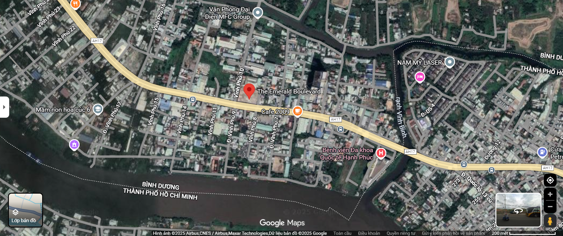 vị-trí-the-emerald-boulevard-google-maps
