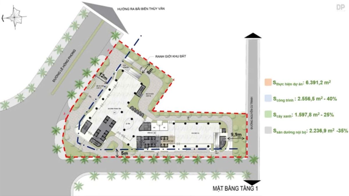 Mặt bằng Tumys Gold Vũng Tàu