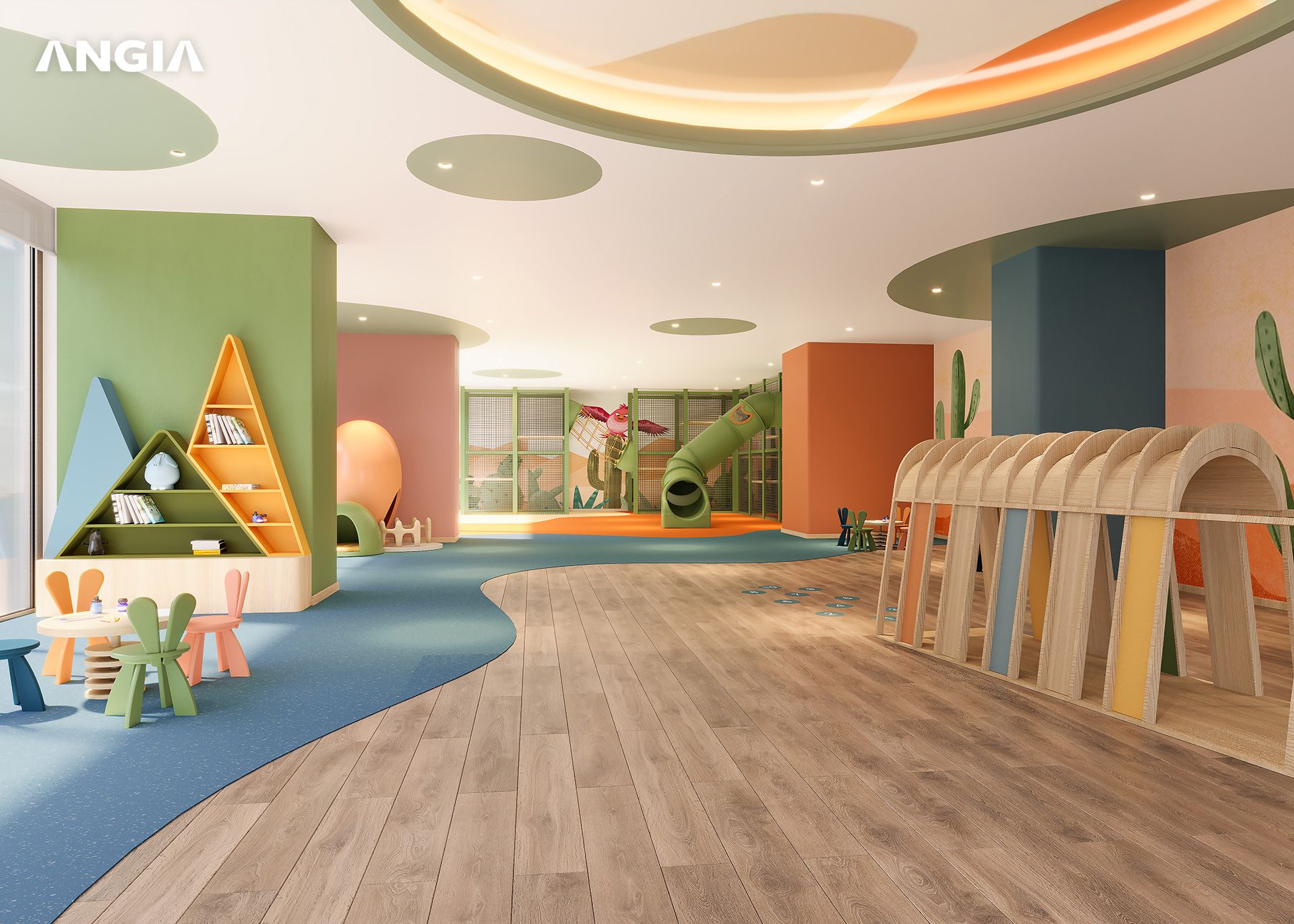 Hệ thống giáo dục liên cấp Hợp tác cùng đối tác hàng đầu trong lĩnh vực giáo dục, The Gió Riverside trang bị mô hình giáo dục liên cấp từ mầm non đến trung học cơ sở ngay tại khuôn viên dự án. Hệ thống không chỉ đáp ứng sự thuận tiện cho con em cư dân mà còn đảm bảo chất lượng giáo dục theo tiêu chuẩn quốc tế.