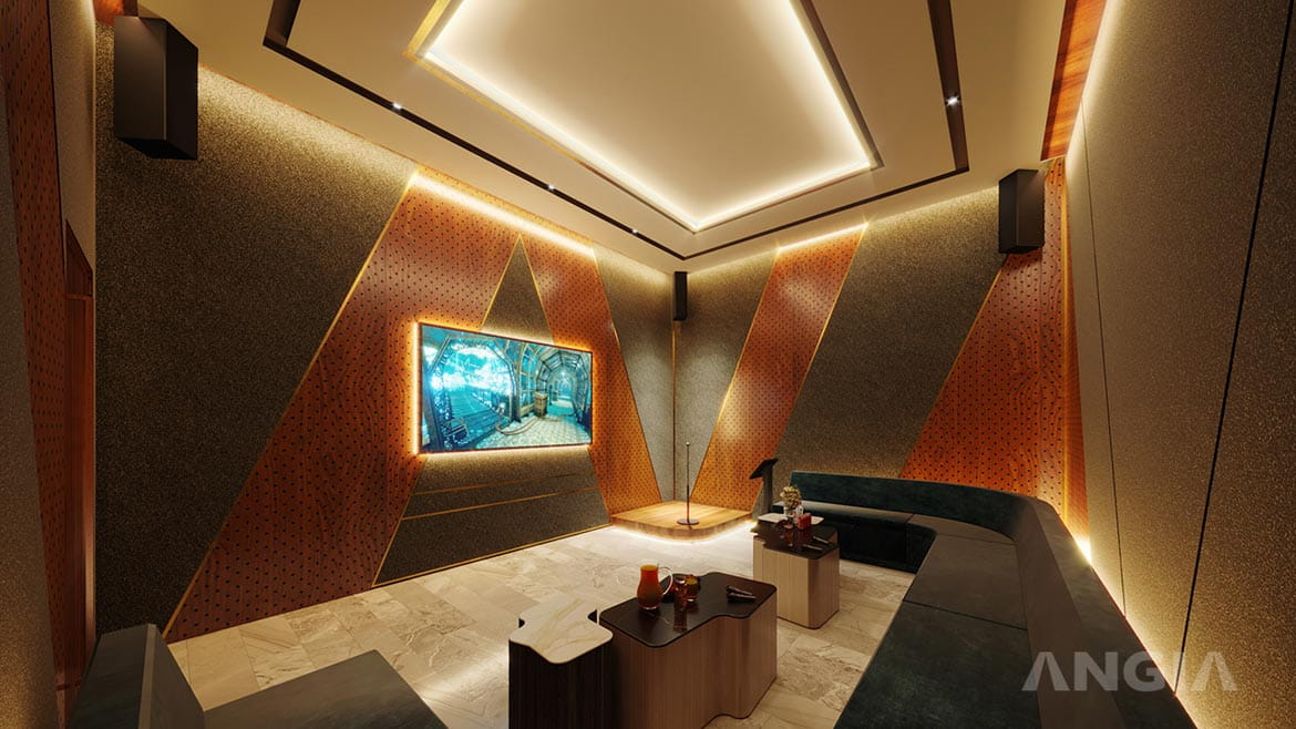 Khu vực phòng Karaoke