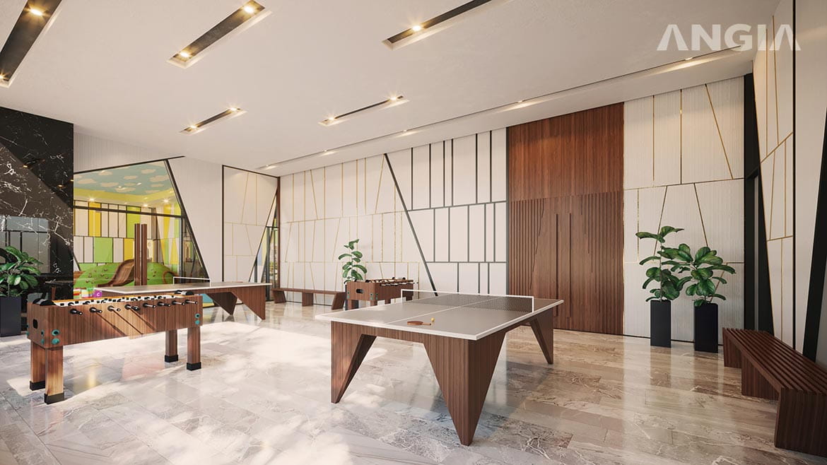 Khu vực tiện ích thể thao