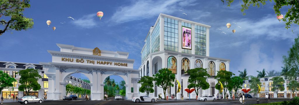 Phối cảnh tổng quan của dự án