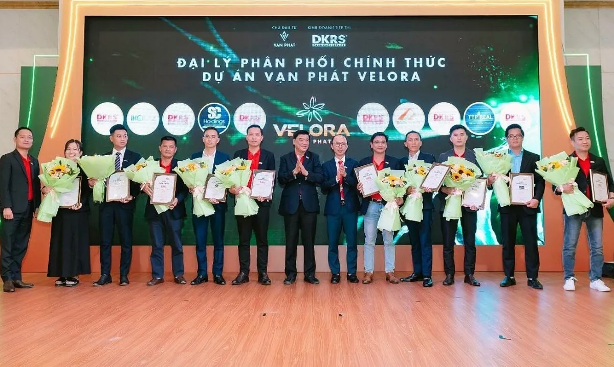 Các đối tác chiến lược phân phối dự án Vạn Phát Velora