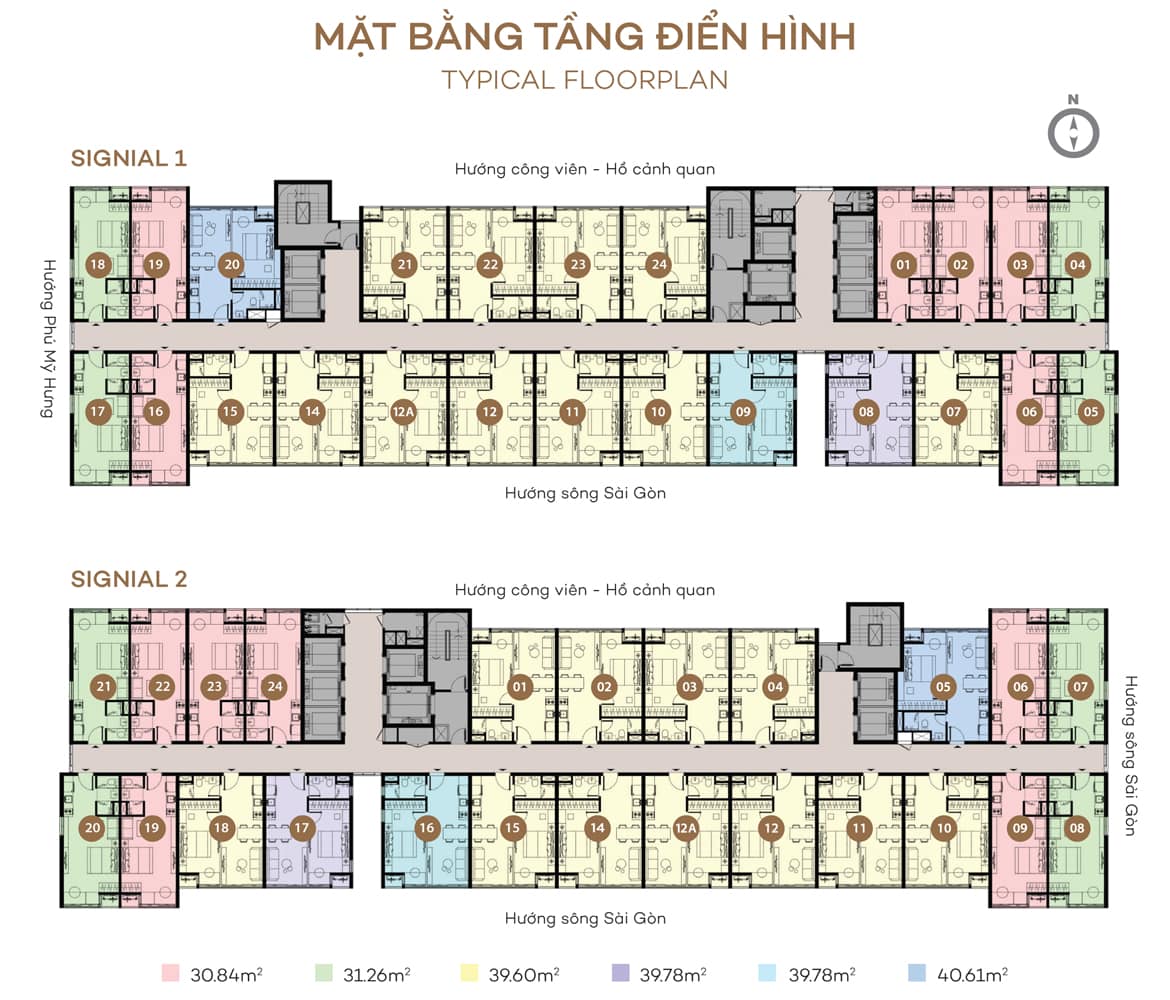 Mặt bằng tầng điển hình